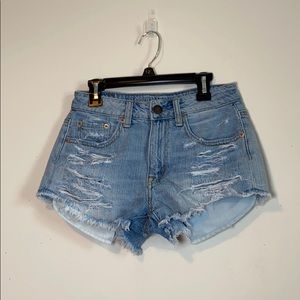 Junior Jean Ripped Shorts